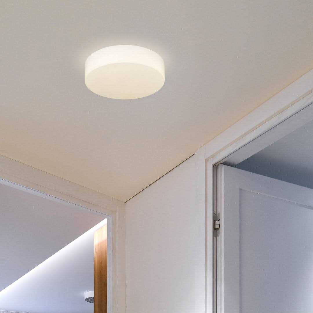 Joss & Main Glass LED Flush Mount Finish - Image 4