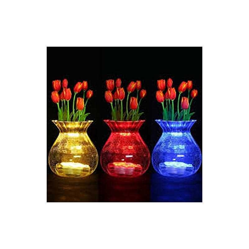 Jytrend Super Bright LED Floral Tea Light Submersible Lights for Party Wedding - Image 3