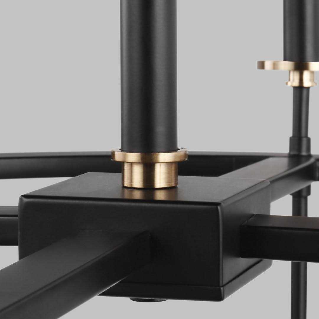 Joss & Main Lennon 6 Light Candle Style Wagon Wheel Chandelier - Image 4