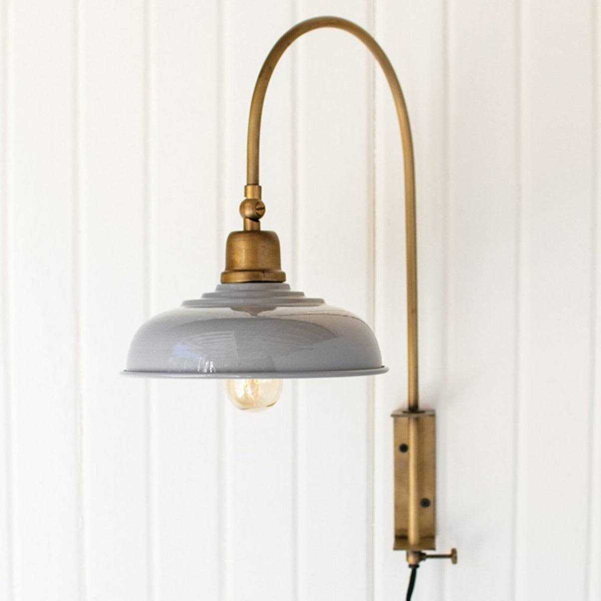 Kalalou Wall Light with Grey Shade - Image 5