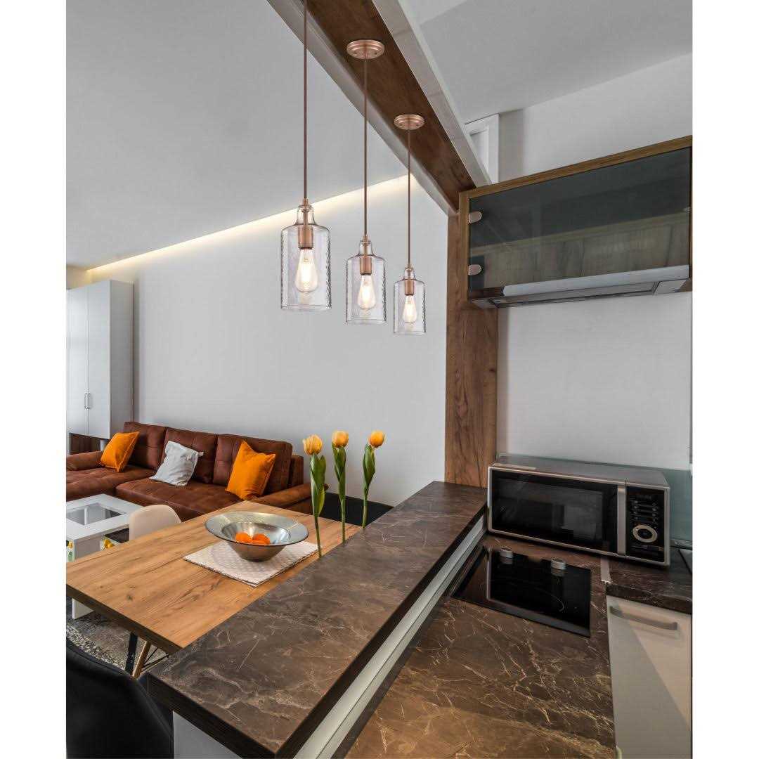 Katelynn 1 Light Cylinder Pendant Breakwater Bay Finish - Image 5