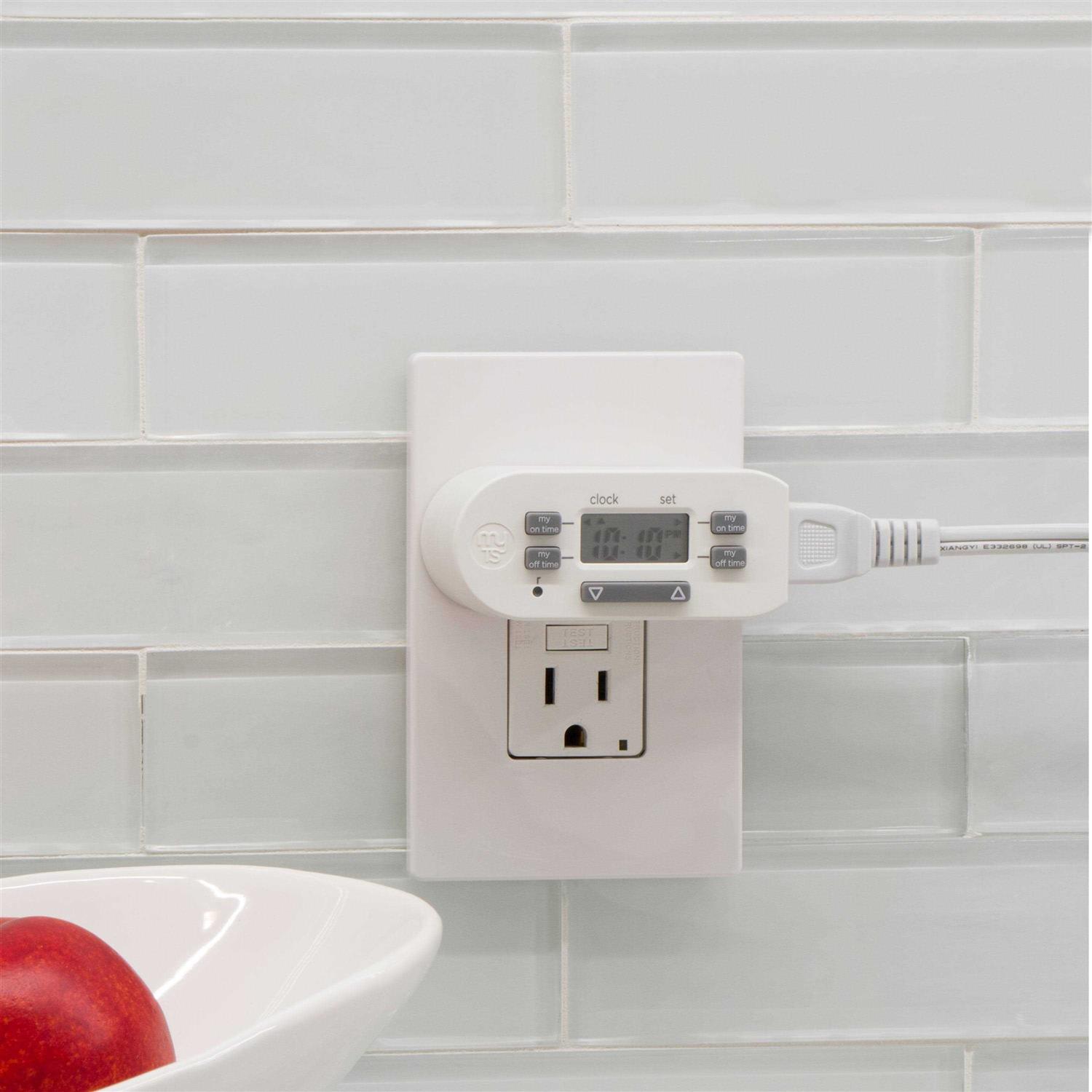 Mytouchsmart Plug-In Indoor Digital Timer - Image 3