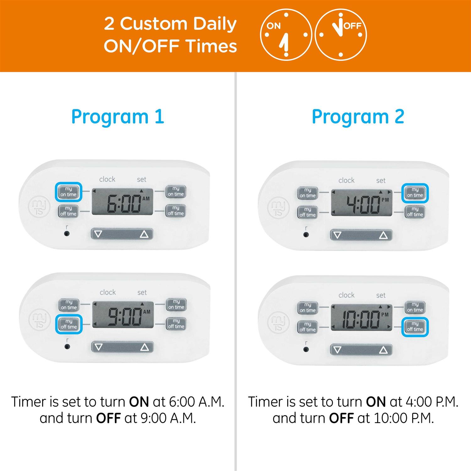 Mytouchsmart Plug-In Indoor Digital Timer - Image 4