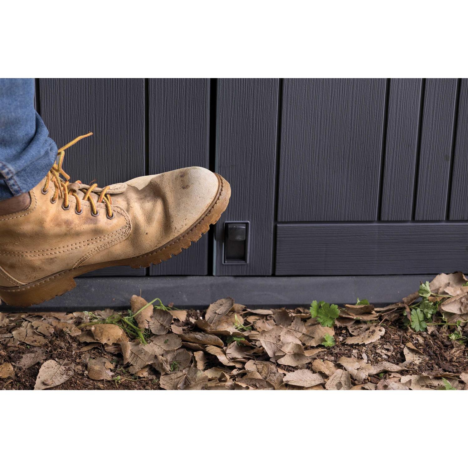 Keter Store-It-Out Prime Outdoor Resin Horizontal Storage Shed - Image 5