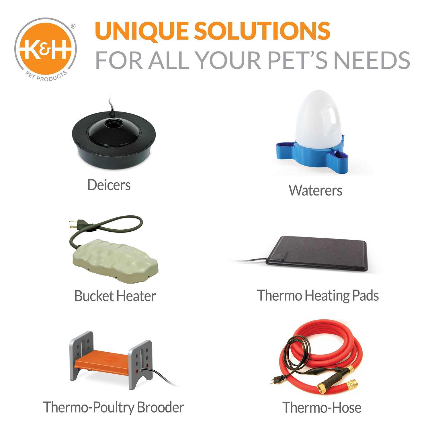 K&H Ultimate Pail Heater with Cord Clip - Image 4