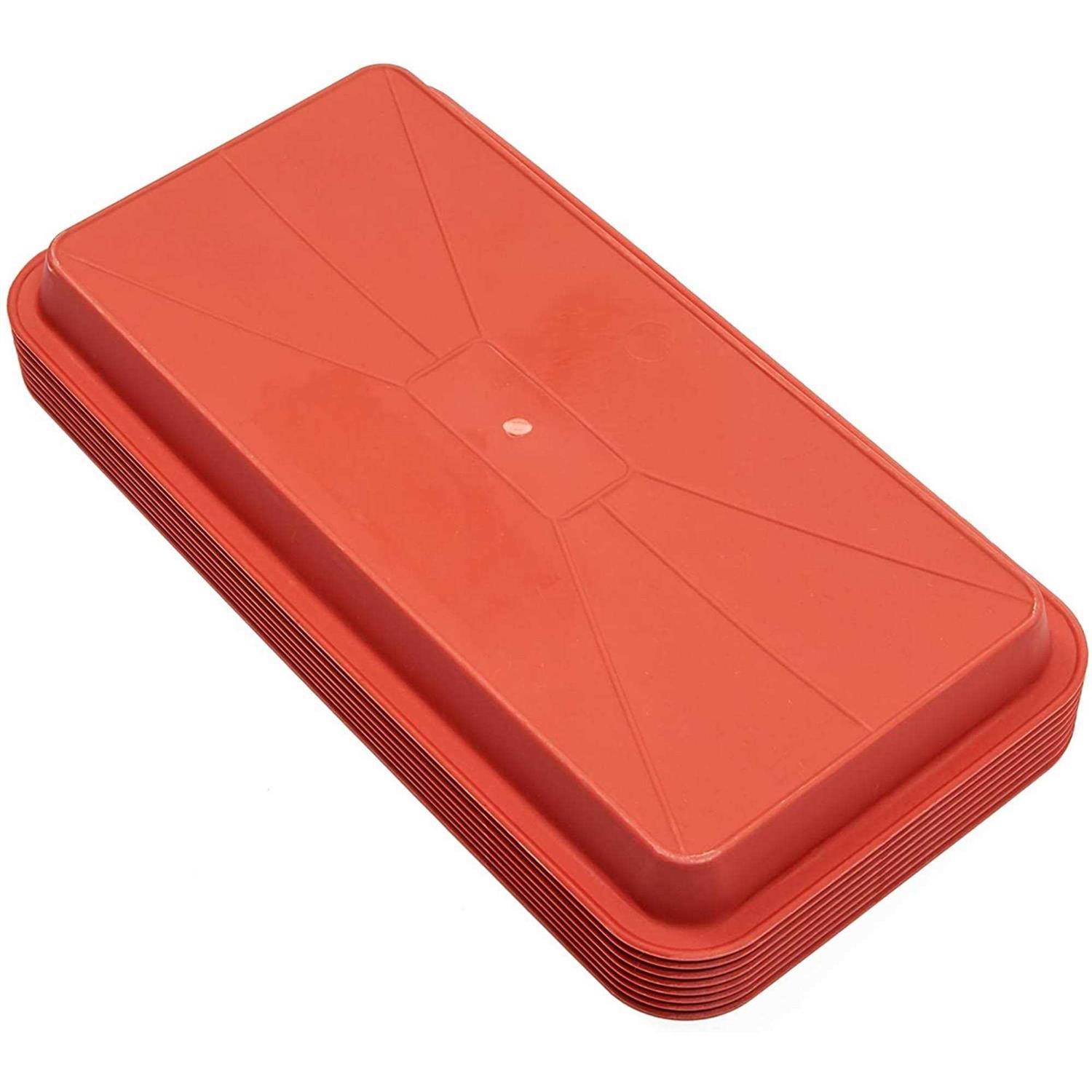 Juvale Rectangular Plant Saucer Drip Trays - Image 4