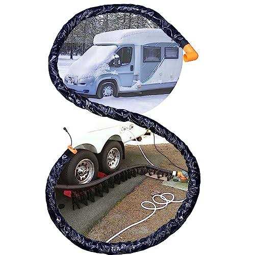 H&G lifestyles Heated Sewer Hose for RV Waste Hose Heater Anti-Freeze Prevent Freezing at -20°F 3Inches Large Pipe Diameter Bayonet Fittings - Image 5