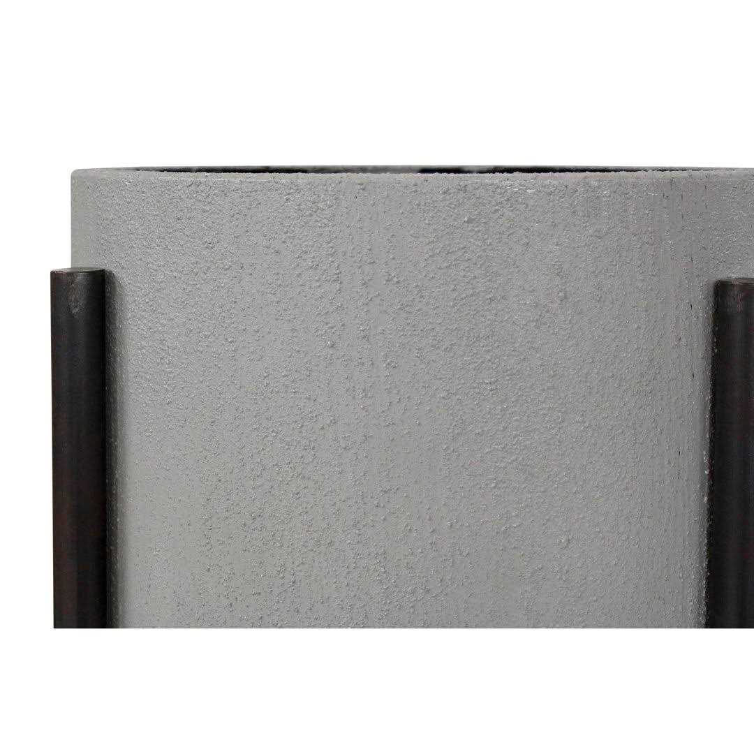 Joss & Main Stacia 2-Piece Metal Pot Planter - Image 3