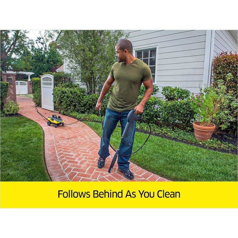 Karcher K 3 Follow Me 1800 PSI Electric Pressure Washer 1.601-990.0 - Image 5