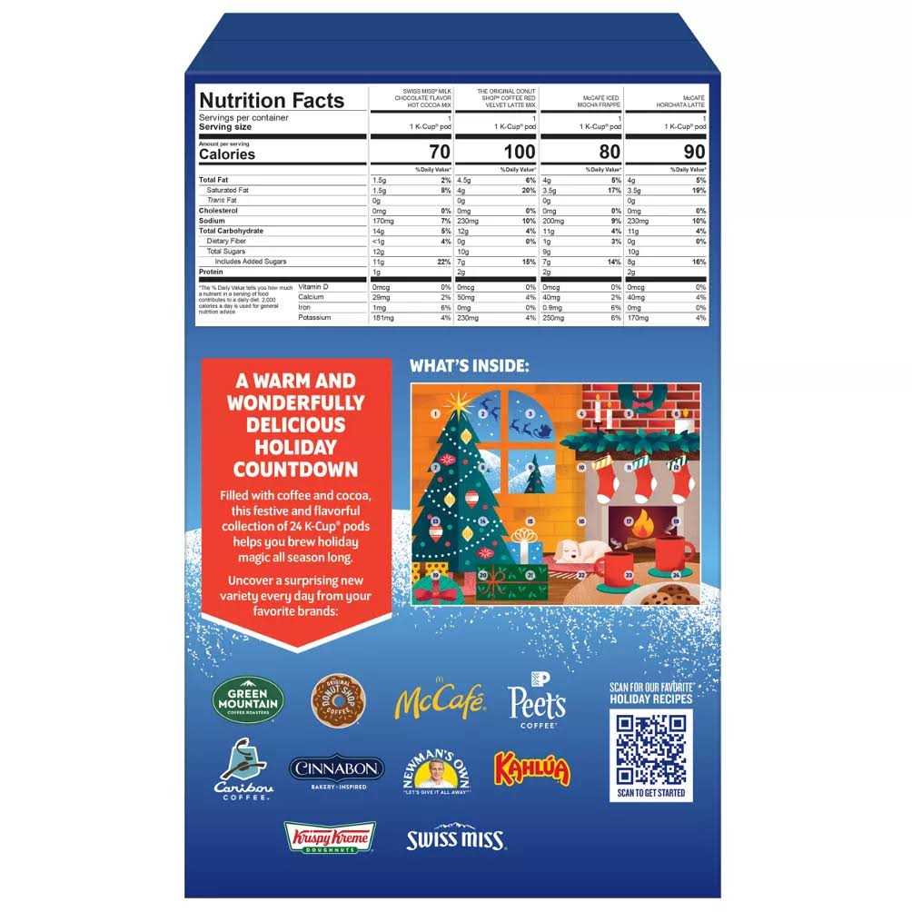 Keurig Advent Calendar Variety Pack K-Cup Pods - Image 3