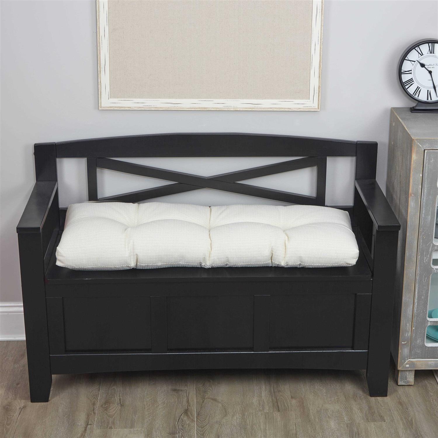 Klear Vu Gripper Omega Tufted Universal Bench Cushion - Image 3